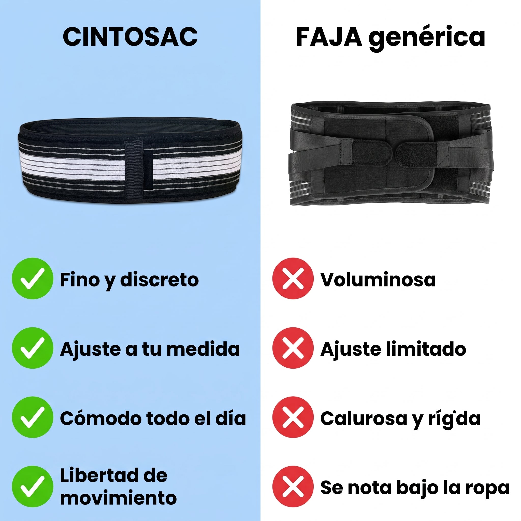 CintoSac® - Alivio en 14 Días o Te Devolvemos Tu Dinero
