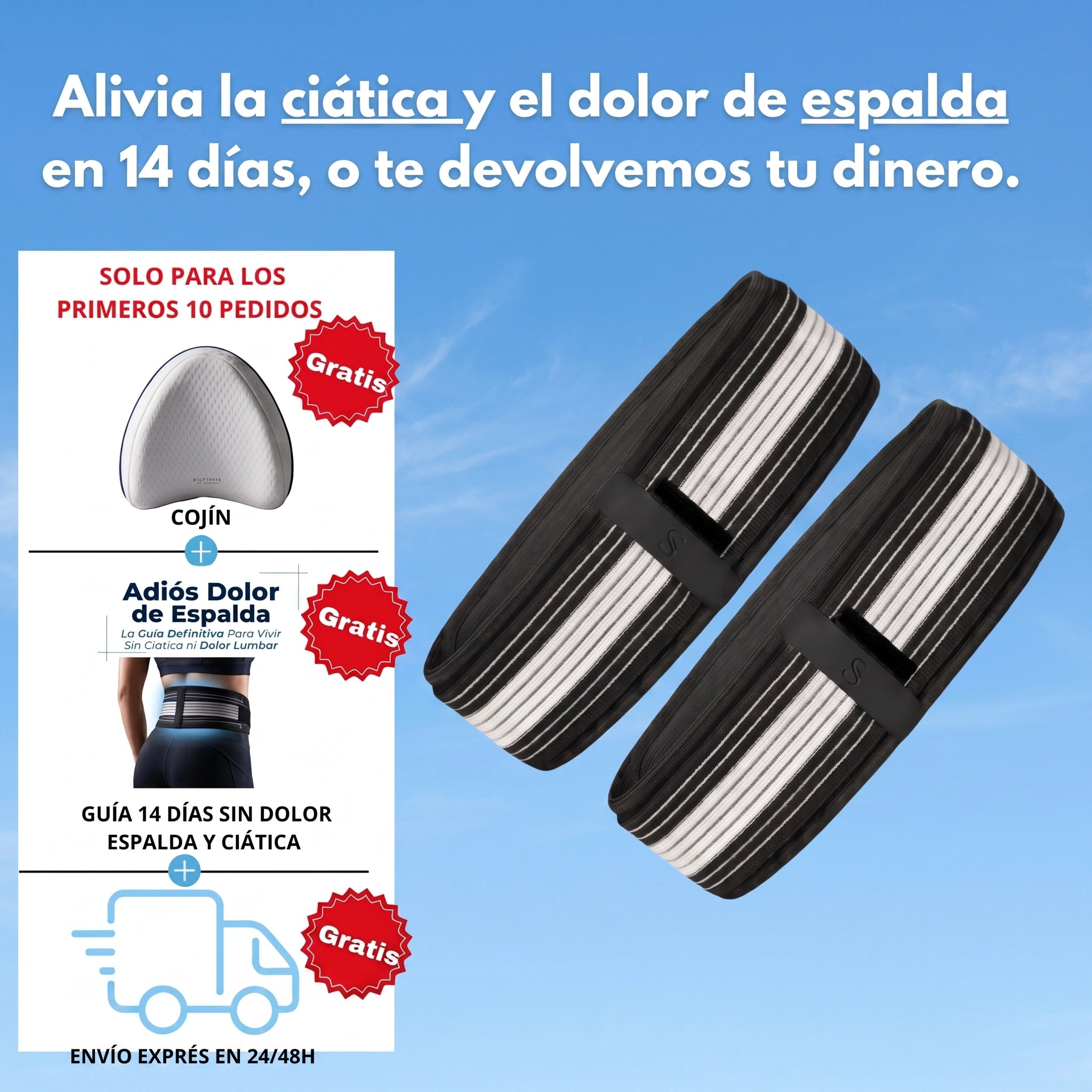 CintoSac® - Alivio en 14 Días o Te Devolvemos Tu Dinero
